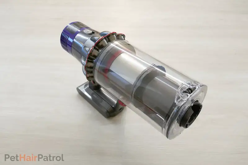 Dyson v10 dirt container